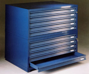 Horizontal Planfiling Cabinets - Art Style Horizontal Plan Chest A0