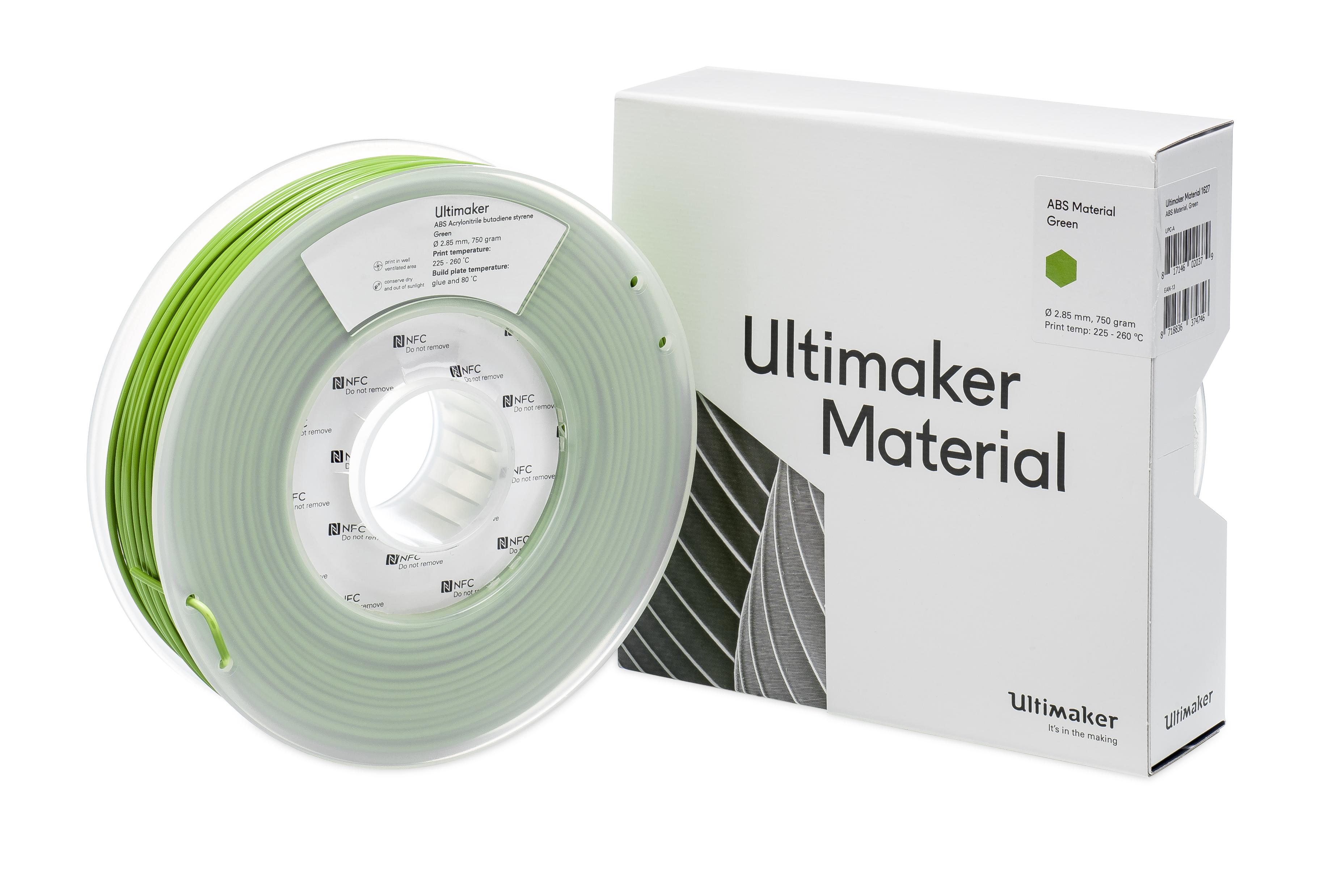 ULTIMAKER ABS GREEN