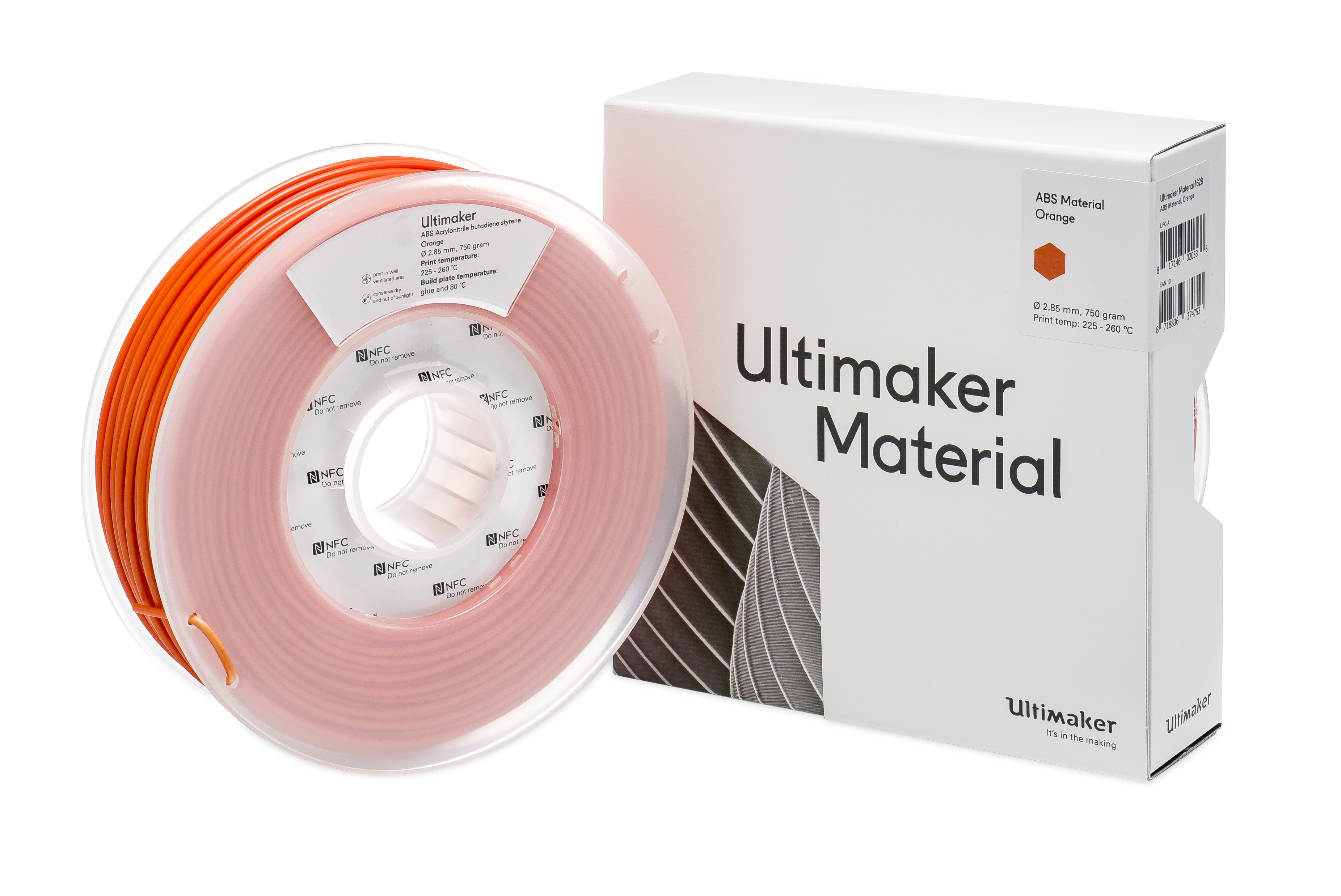 ULTIMAKER ABS ORANGE