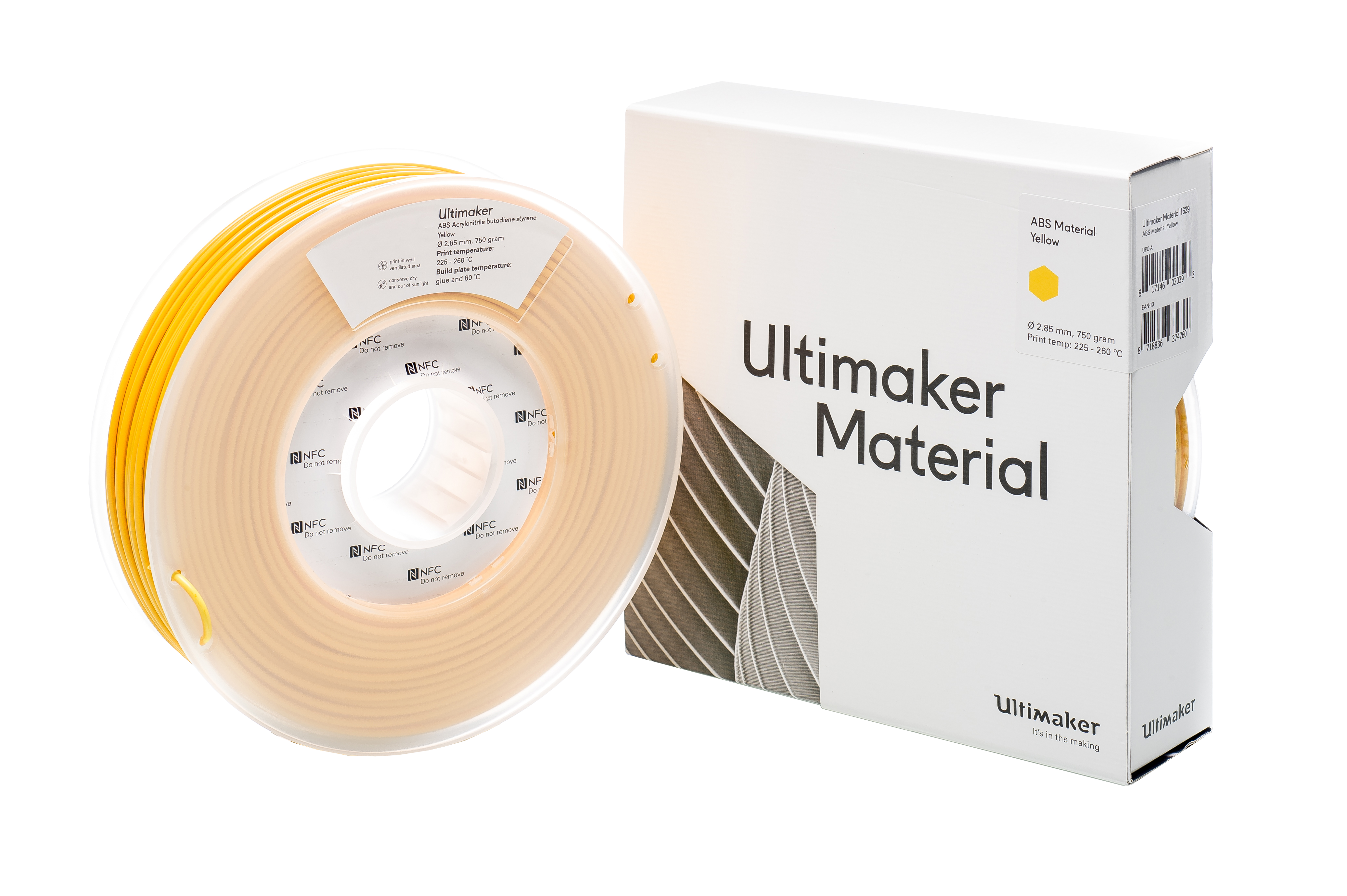 ULTIMAKER ABS YELLOW