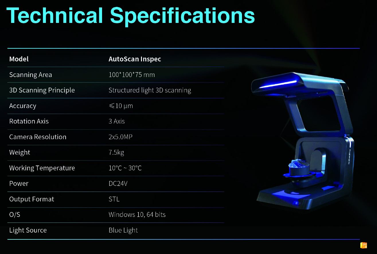 Autosan Inspec TECH SPECS