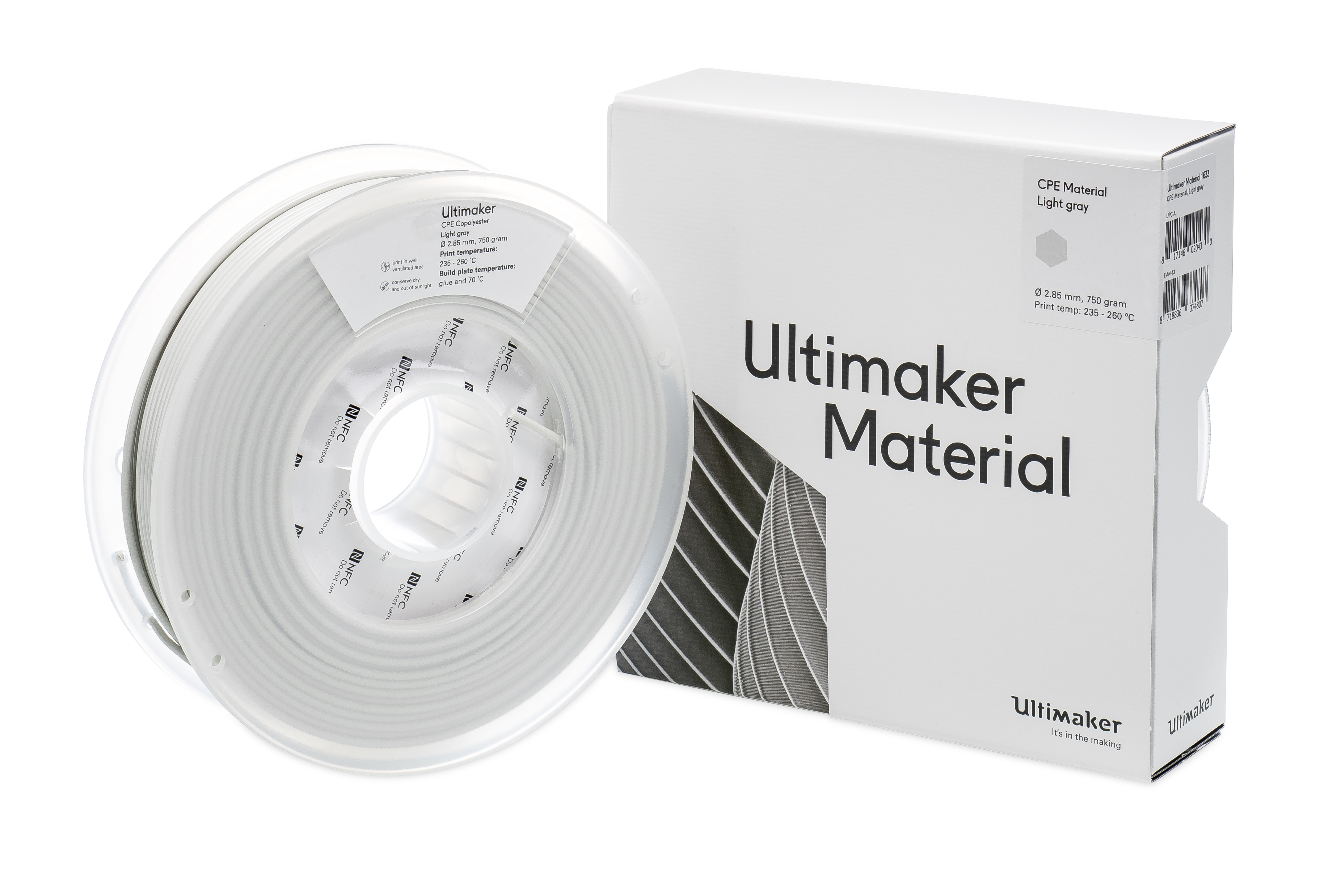 ULTIMAKER CPE LIGHT GREY