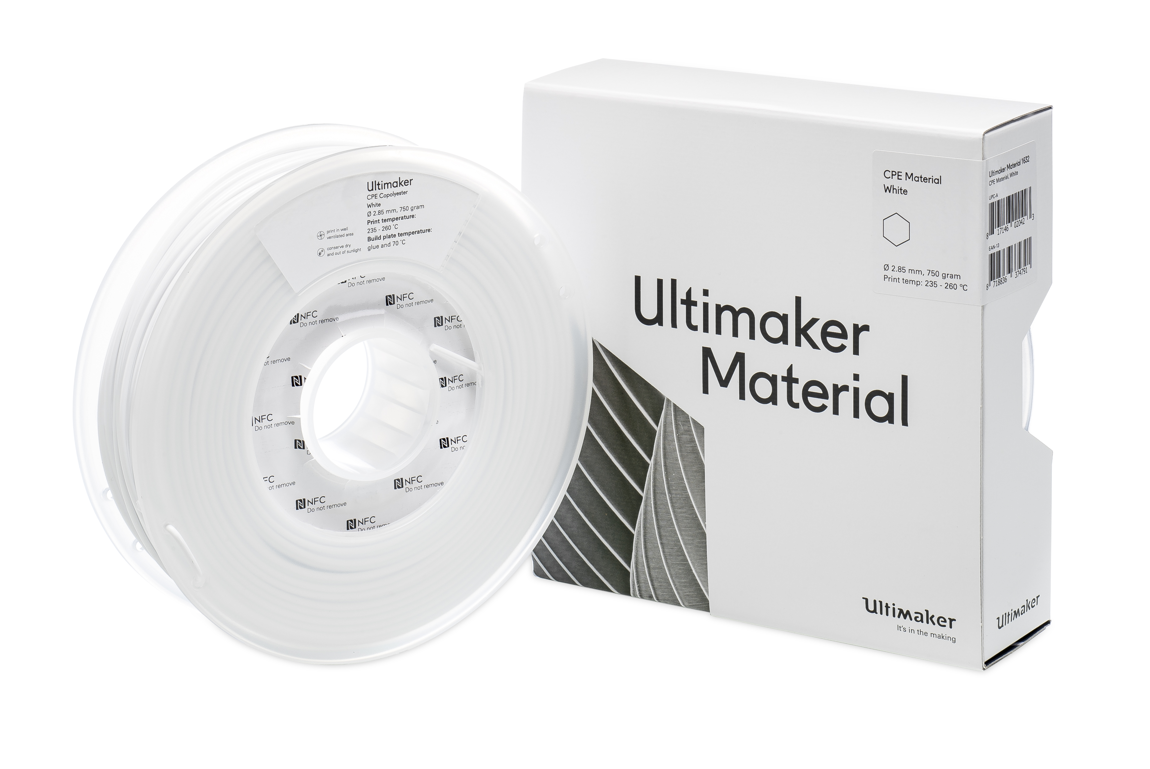 ULTIMAKER CPE WHITE