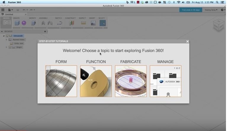 Fusion 360 Training Part 1