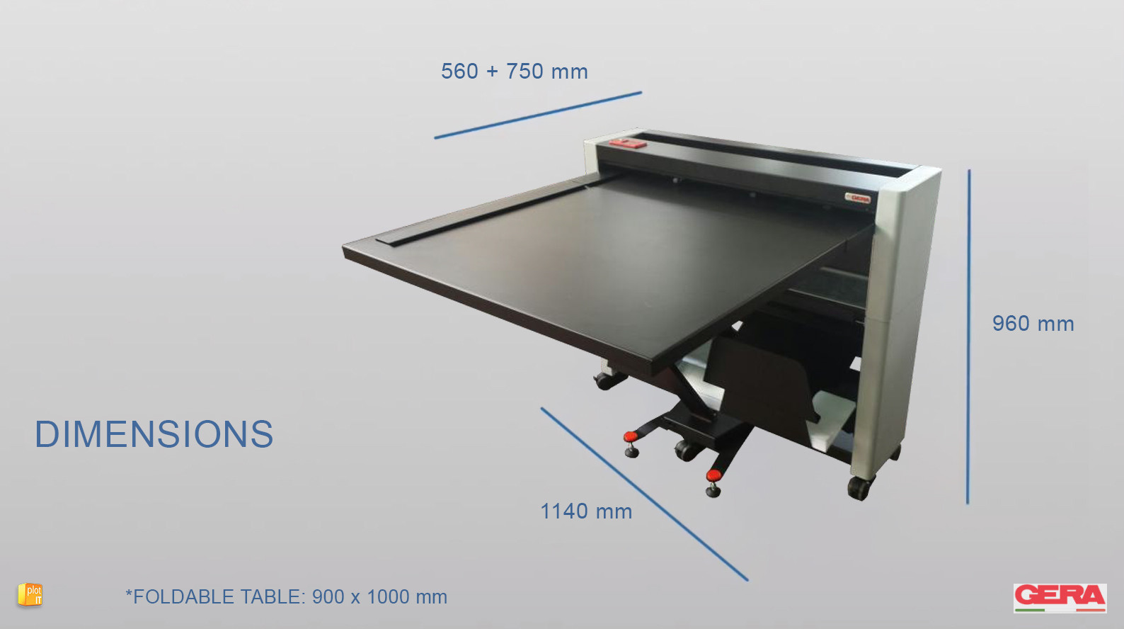 GERAFOLD 218 DIMENSIONS