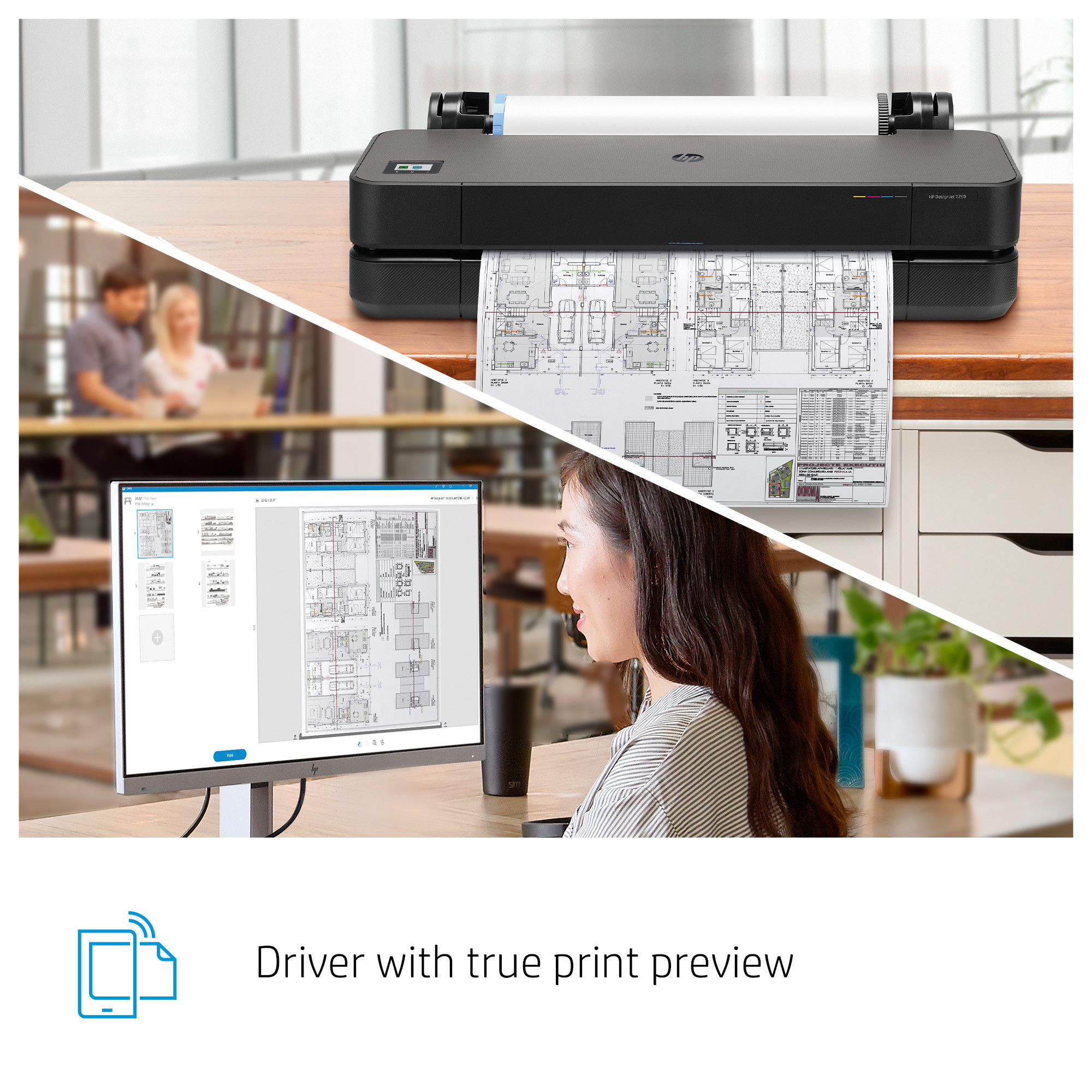 HP DesignJet T200 Driver