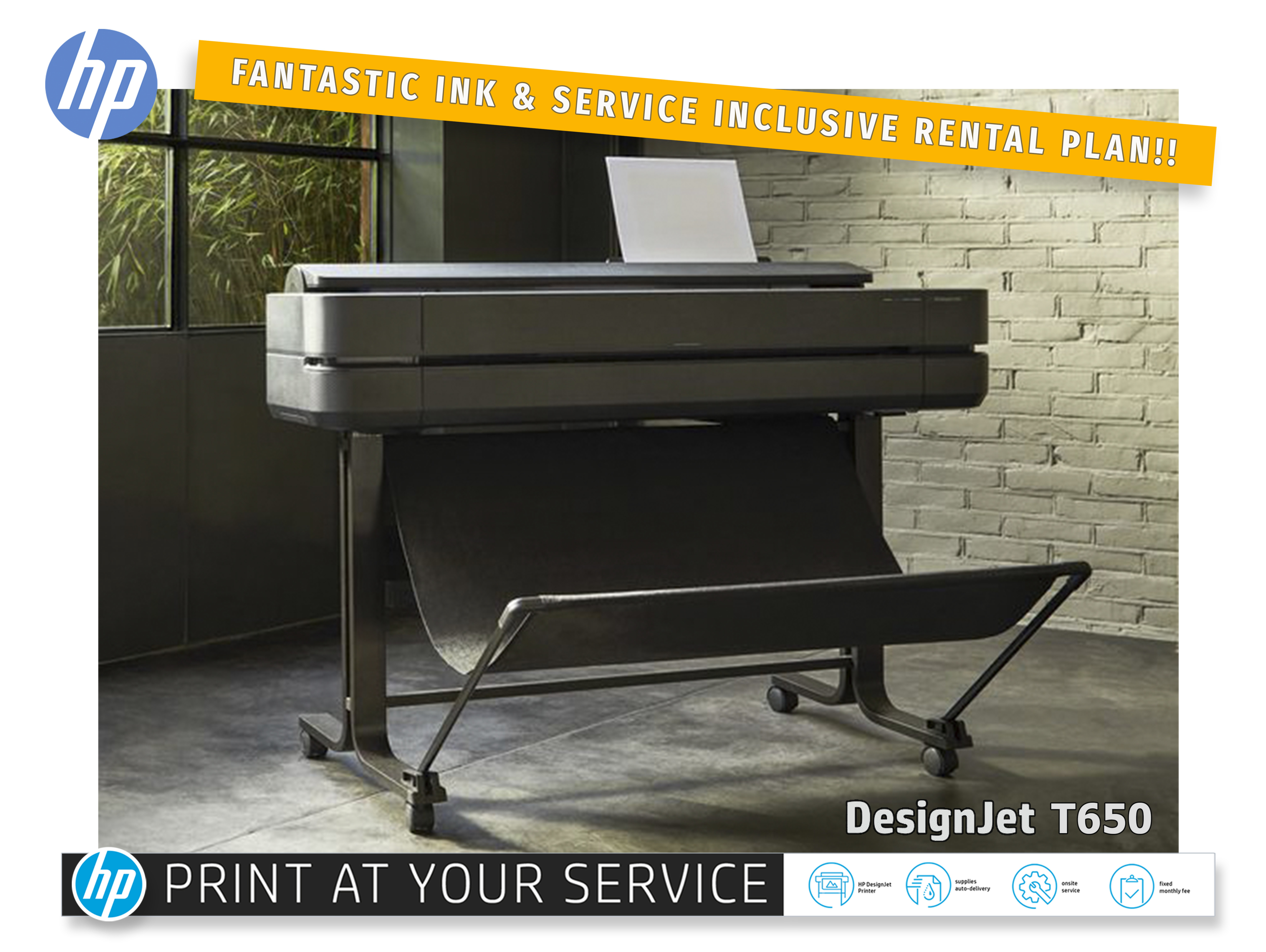 HP DesignJet T650