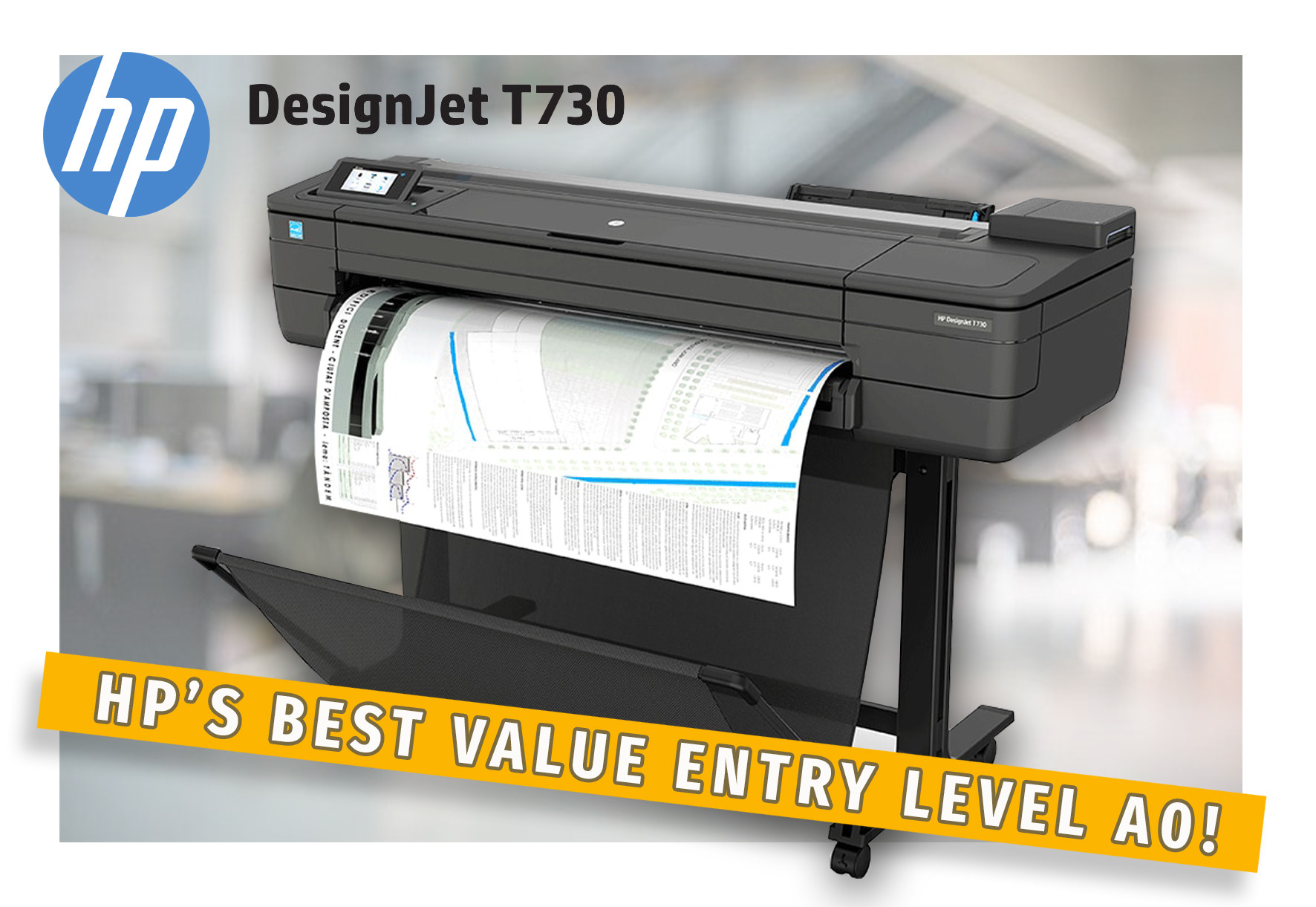 HP DesignJet T730 A0 Plotter