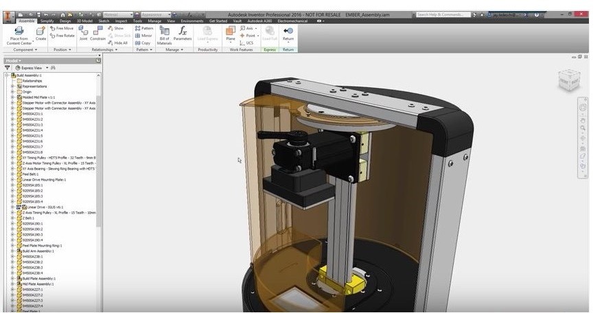 Inventor Assembly Modelling