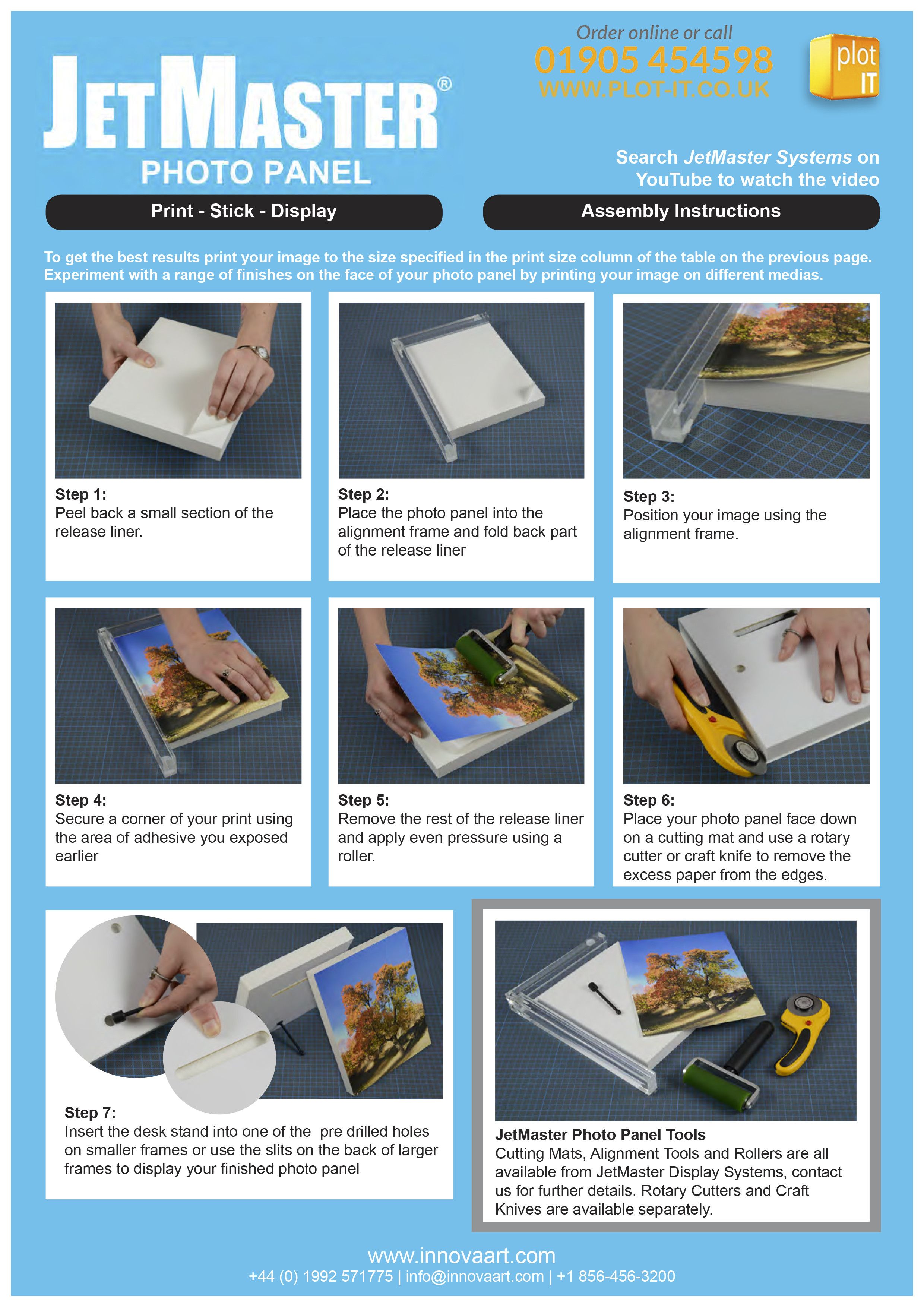 JETMASTER_PHOTO PANELS_MOUNTING INSTRUCTIONS_PLOT-IT