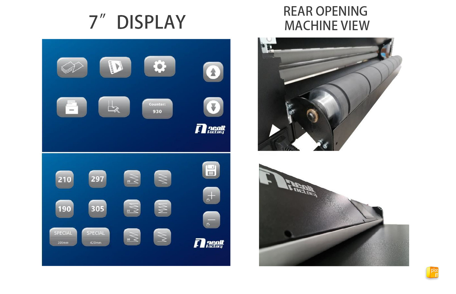 NEOFOLD PL_7 INCH SCREEN AND BACK VIEW