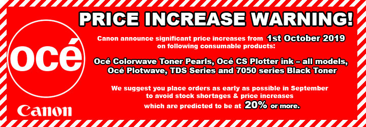 Oce Price Increase Colorwave