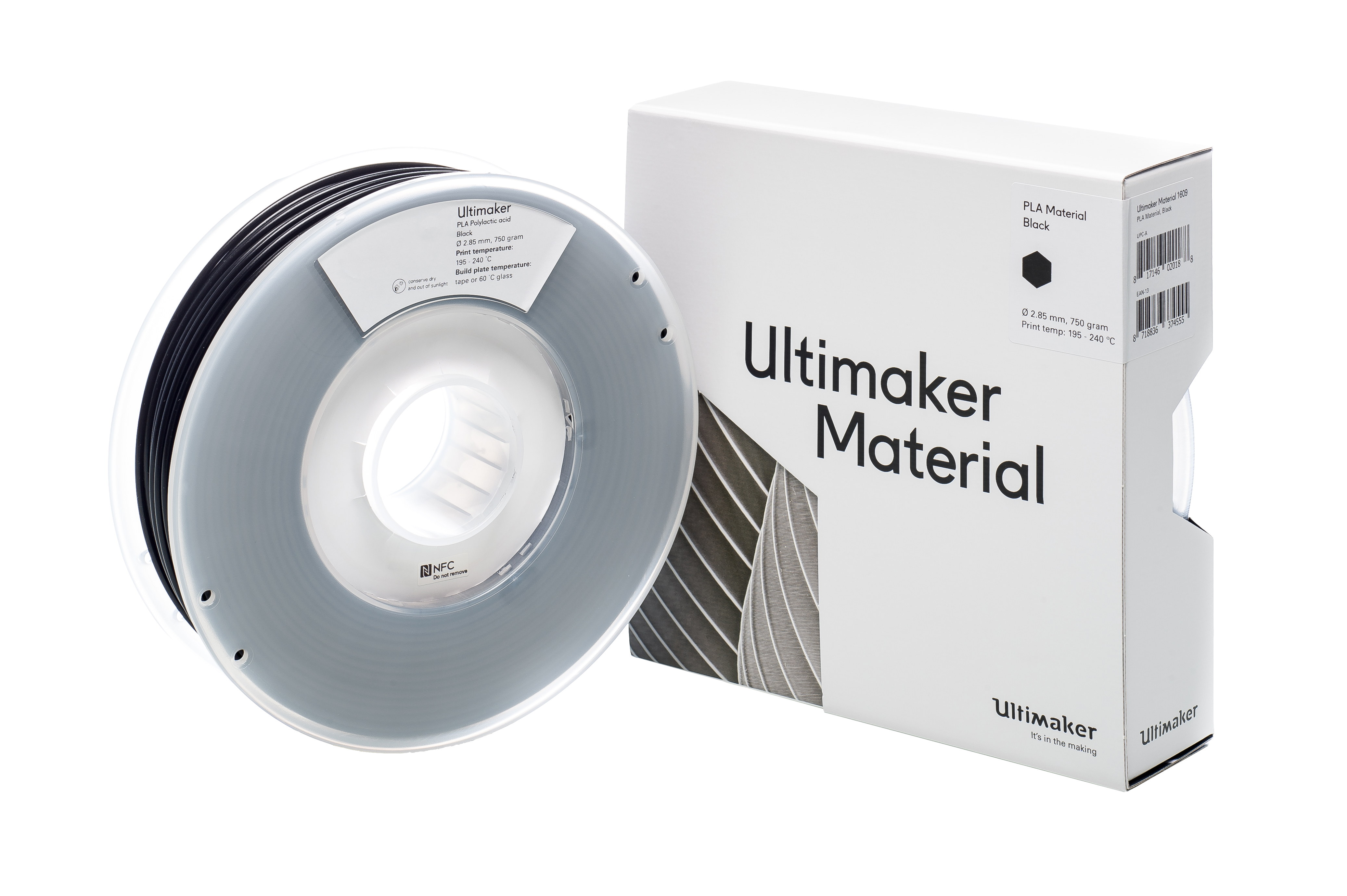 ULTIMAKER PLA BLACK