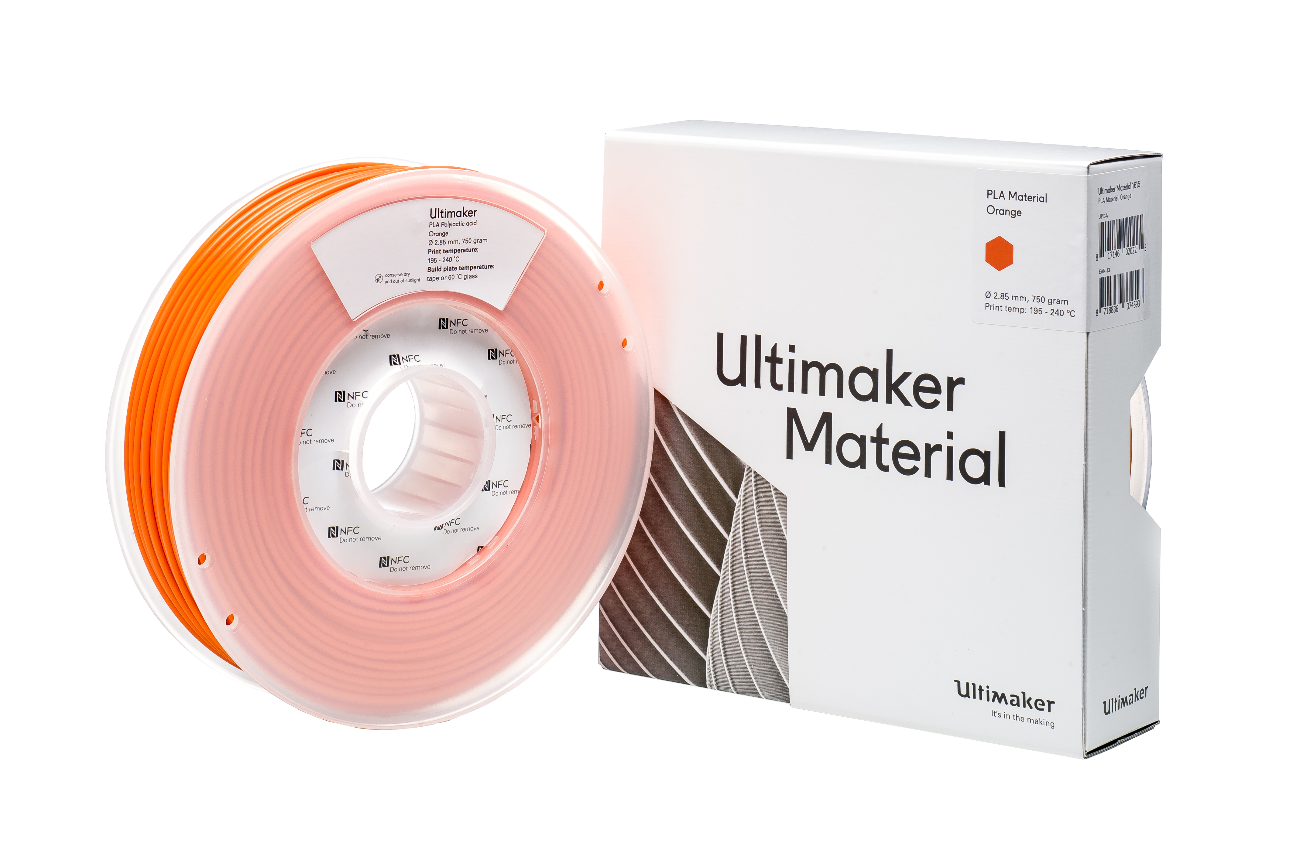 UltiMaker PLA Orange