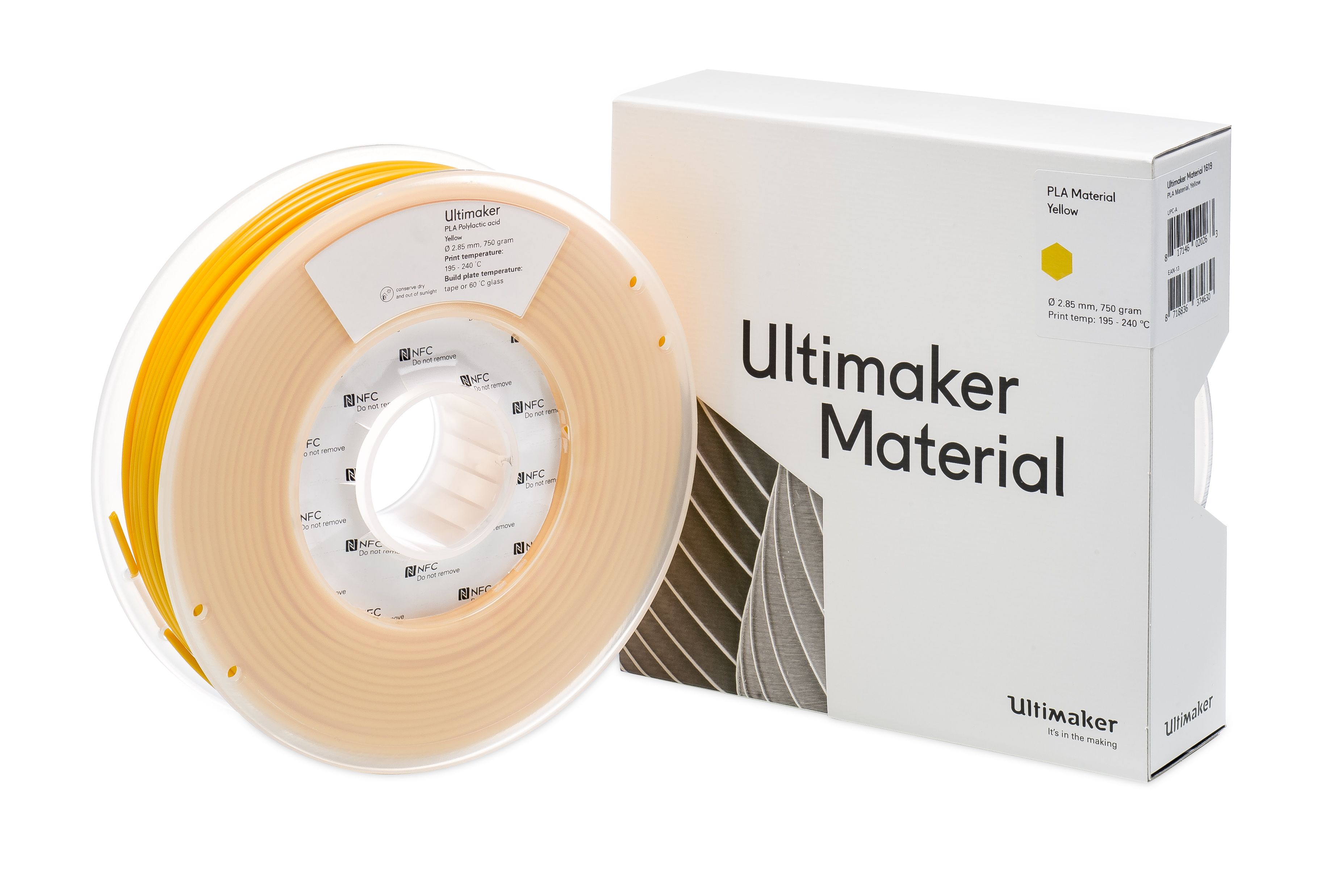 UltiMaker PLA Yellow