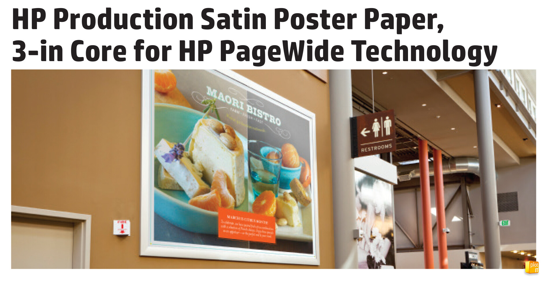 Production Satin Poster Paper 160g/m