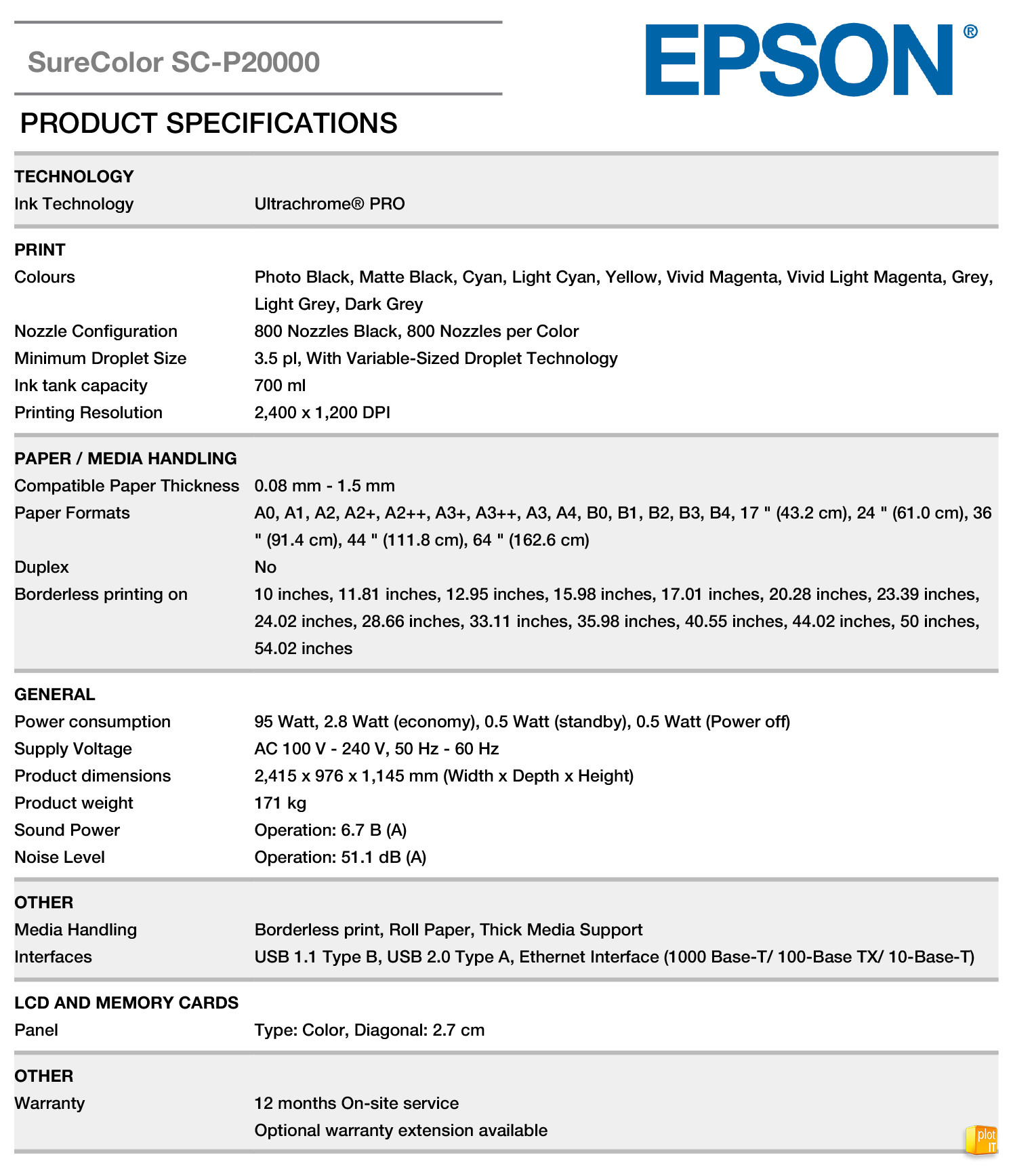 SC-P20000_TECH SPEC