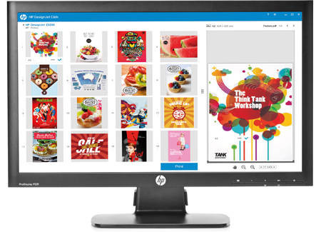 HP Click and Select Designjet Printing software