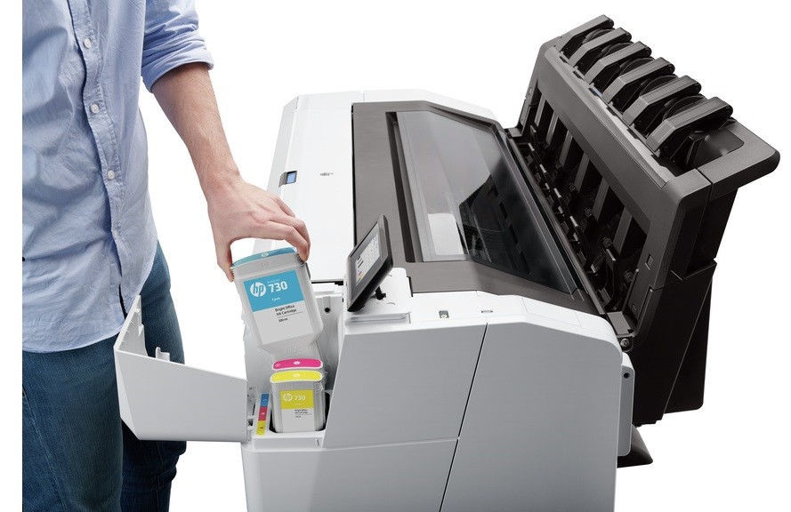 HP Designjet T1600 ink