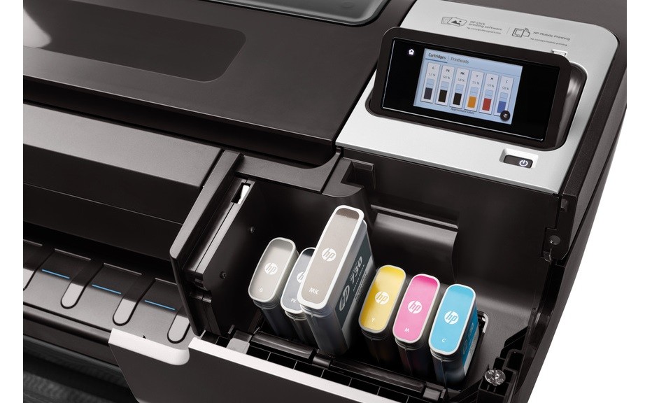 HP T1700 DesignJet Ink