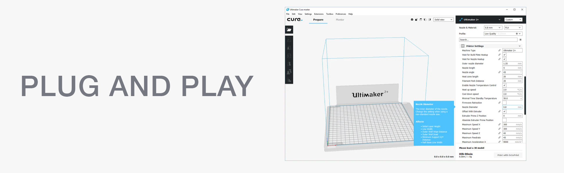 ULTIMAKER S5 PLUG & PLAY