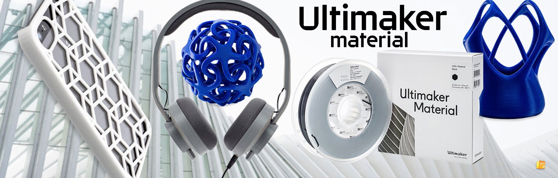 ULTIMAKER FILAMENT MAIN BANNER