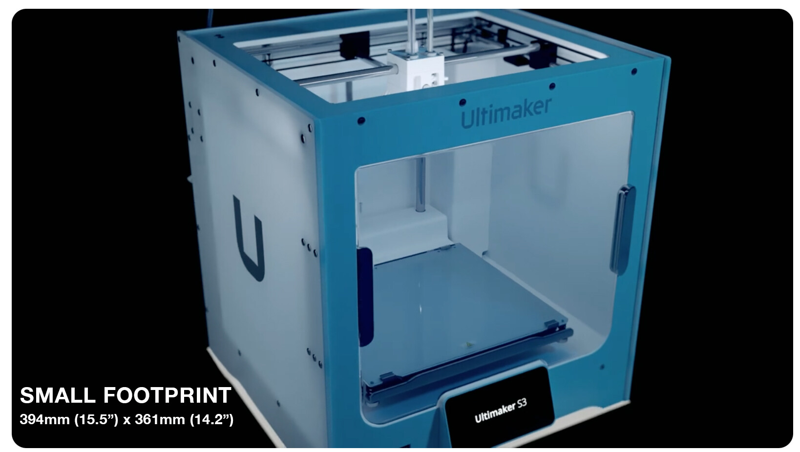 ULTIMAKER S3 SMALL FOOTPRINT