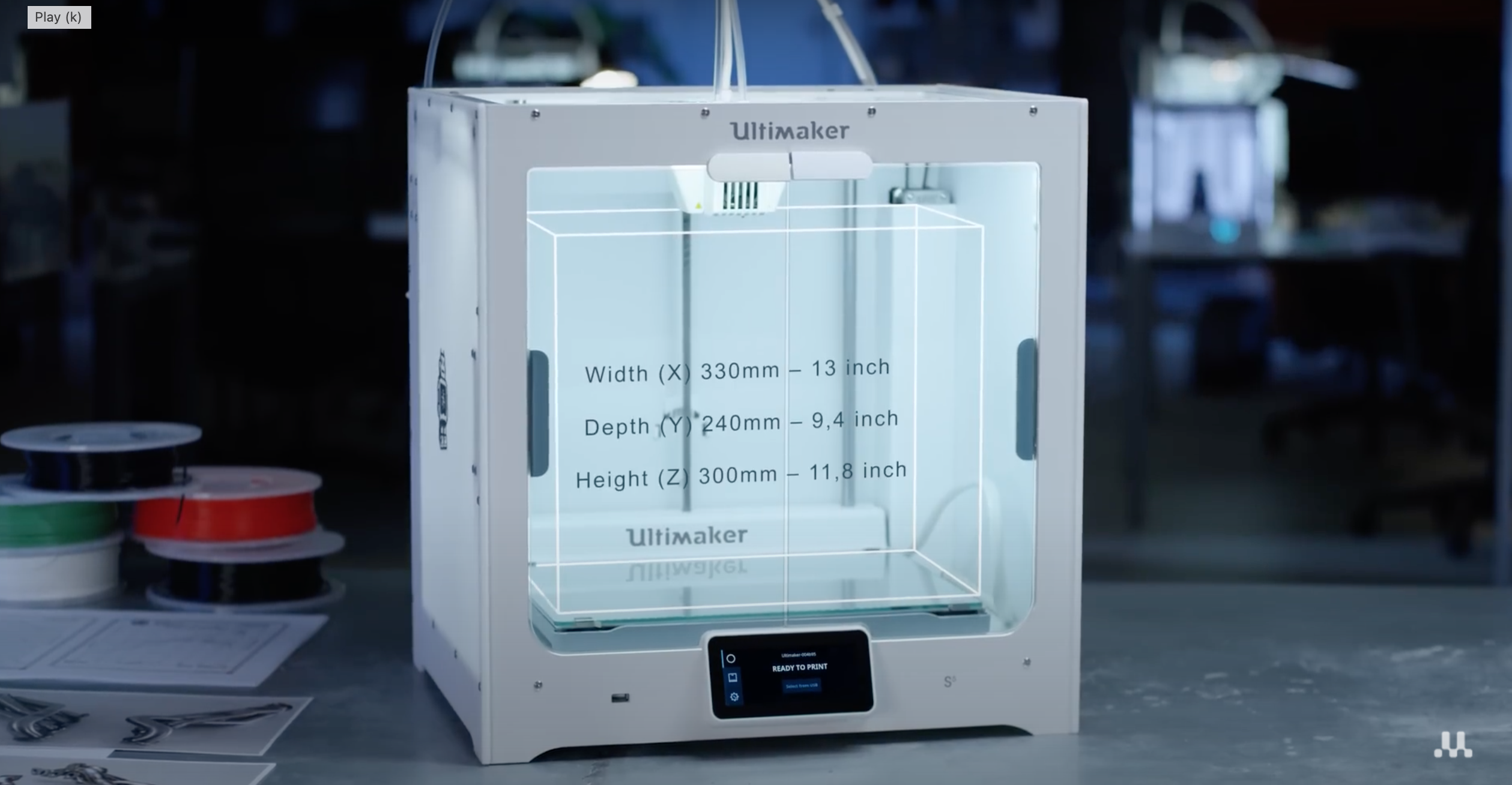ULTIMAKER S5 DIMENSIONS