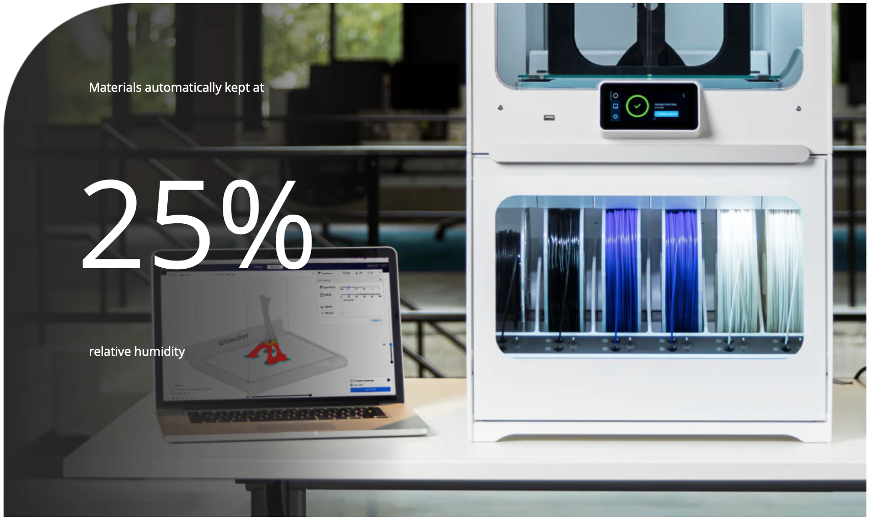 ULTIMAKER S7 PRO BUNDLE MATERIAL STATION