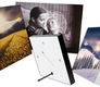 JetMaster® Photo Panel JMPP203X203W-10 8" x 8" White Edge with stand (10 Pack): 2. JETMASTER_PHOTO PANELS_DESK & WALL