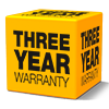 3 Year Warranty