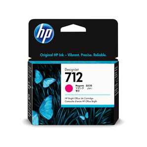 HP 712 3ED68A DesignJet T230 T250 T630 T650 & Studio Magenta 29ml Ink Cartridge