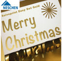 6040711_IMAGE_PLOT-IT - Neschen Solvoprint Easy Dot Gold 100mic 6040711 54" 1372mm x 30m roll