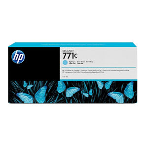 HP 771C B6Y12A Designjet Z6200/Z6800 Series Light Cyan 775ml Ink Cartridge