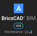 BricsCAD BIM V25- Single User Annual Maintenance New (BIM-SU-MNT-NEW-NA-1Y) - BricsCAD BIM V25- Single User Annual Maintenance New (BIM-SU-MNT-NEW-NA-1Y)