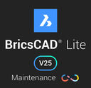 BricsCAD Lite V25 - Single User Annual Maintenance Renewal (LIT-SU-MNT-REN-NA-1Y) - BricsCAD Lite V25 - Single User Annual Maintenance Renewal (LIT-SU-MNT-REN-NA-1Y)