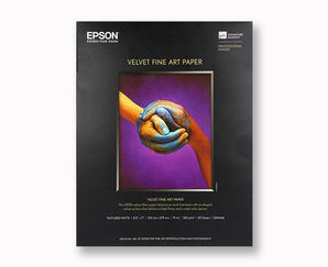 Epson C13S041637 Velvet Fine Art Paper 260g/m² A3+ size (20 Sheets)