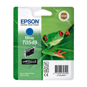 Epson C13T05494010 Stylus Photo R800/R1800 UltraChrome Hi-Gloss Blue 13ml Ink Cartridge