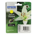 C13T05944010_YELLOW - Epson C13T05944010 UltraChrome K3 Ink (R2400) Yellow 13ml Ink Cartridge