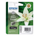 C13T05974010_LIGHT BLACK - Epson C13T05974010 UltraChrome K3 Ink (R2400) Light Black 13ml Ink Cartridge