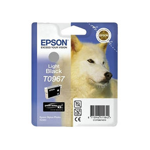 Epson C13T09674010 Stylus Photo R2880 UltraChrome K3 VM Light Black 13ml Ink Cartridge