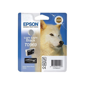 Epson C13T09694010 Stylus Photo R2880 UltraChrome K3 VM Light Light Black 13ml Ink Cartridge