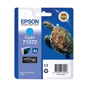 Epson C13T15724010 Stylus Photo R3000 UltraChrome K3 VM Cyan 25.9ml Ink Cartridge