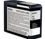 Epson C13T580100 UltraChrome K3 Ink (Stylus Pro 3800/3880) Photo Black 80ml Ink Cartridge: C13T580100_PHOTO BLACK_PLOT-IT