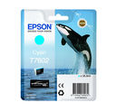 C13T76024010_CYAN_PLOT-IT - Epson C13T76024010 SureColor SC-P600 UltraChrome HD Ink Cyan 25.9ml Ink Cartridge