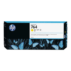 HP 764 C1Q15A DesignJet T3500 Series Yellow 300ml Ink Cartridge