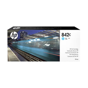 HP 842C PageWide XL 8000 Cyan Ink Cartridge 775ml (C1Q54A)
