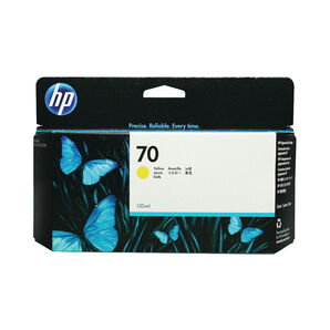 HP 70 C9454A Designjet Z2100/Z5200/Z3200/Z5400 Series Yellow 130ml Ink Cartridge