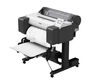 Canon imagePROGRAF TM-255 A1 24" Printer : Canon imagePROGRAF TM-255 angled view with tray