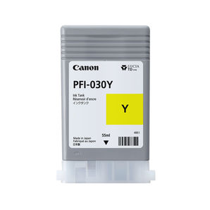 Canon TM-240 / TM-340 / TA-20 / TA-30 PFI-030Y Yellow 55ml Ink Cartridge (3492C001AA)